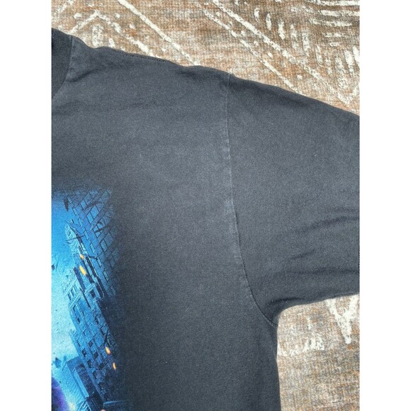 Vtg The Dark Knight Joker Heath Ledger DC Comics Batman Graphic T-Shirt Black L - Picture 9 of 16